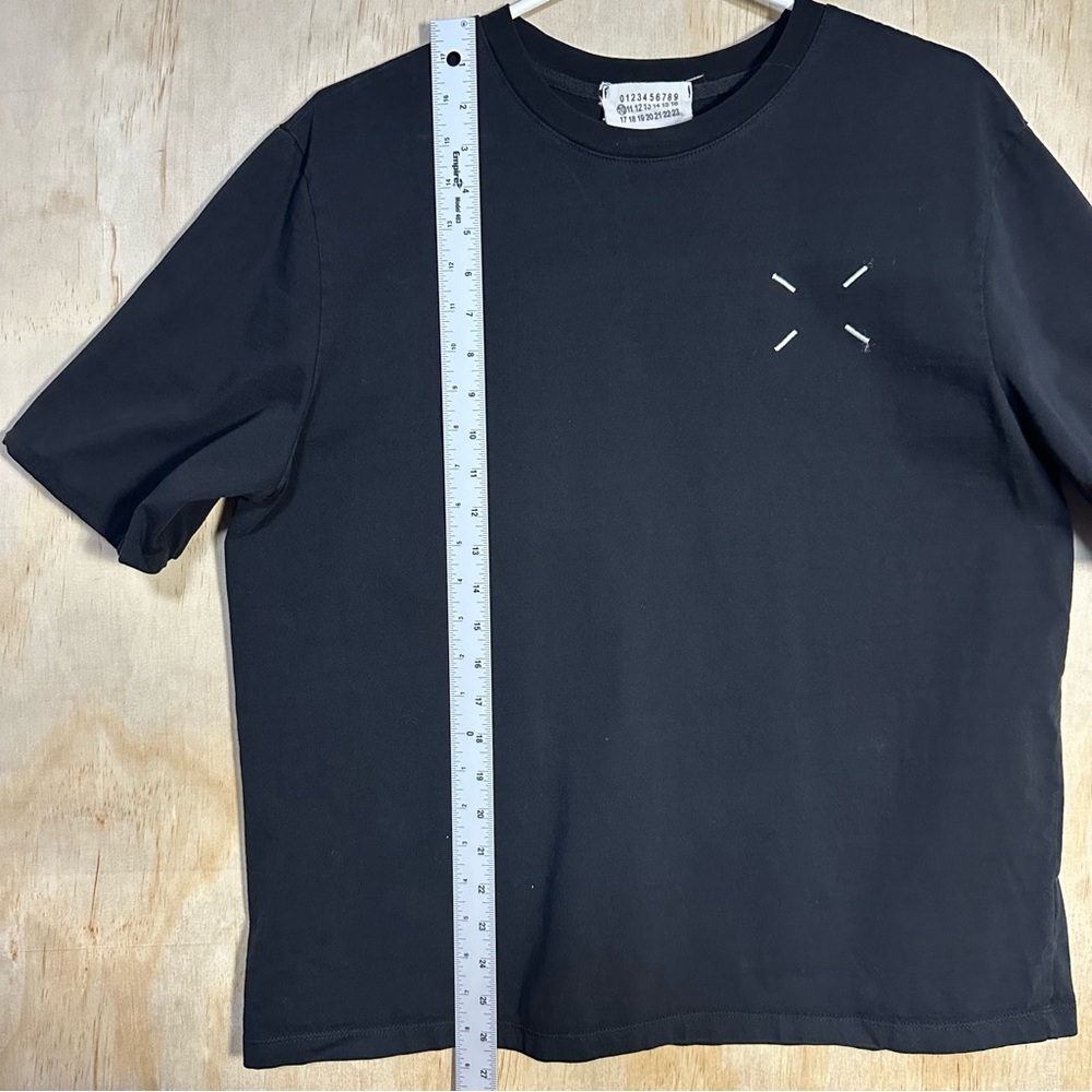 Maison Margiela Cotton Crew Neck T-shirt Double Sleeve Italy MM6 Designer MED 10 - Picture 7 of 9
